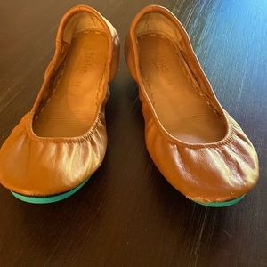 Tieks! Size 10 in camel color.